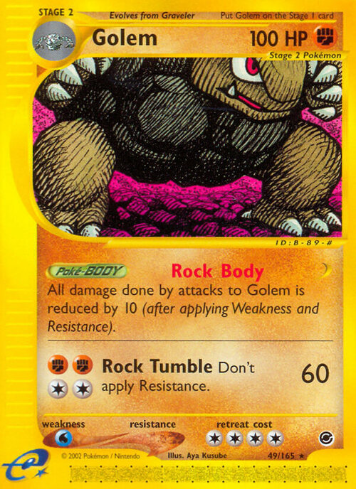 Golem Card Front