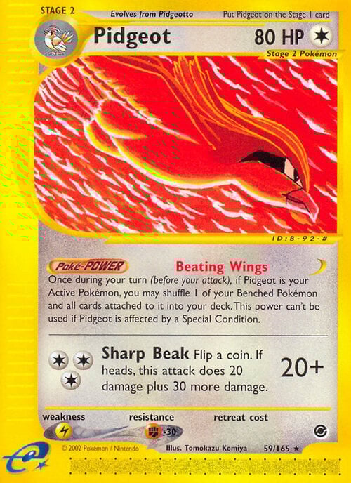 Pidgeot Card Front
