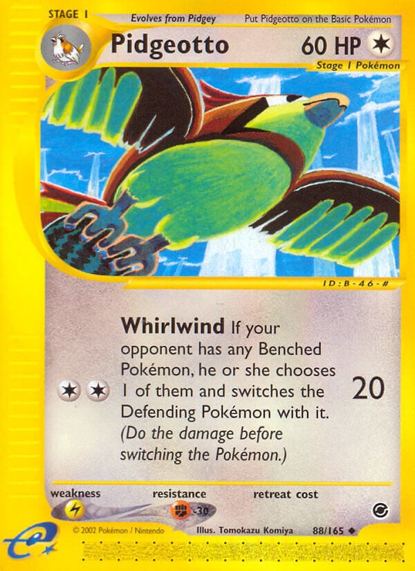 Pidgeotto英語版 88/165 Pidgeotto Expedition Base Set | Pokémon | CardTrader