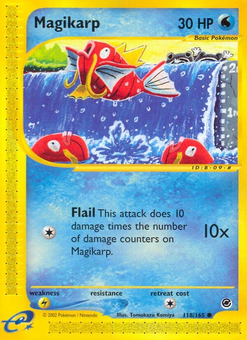 Magikarp Card Front