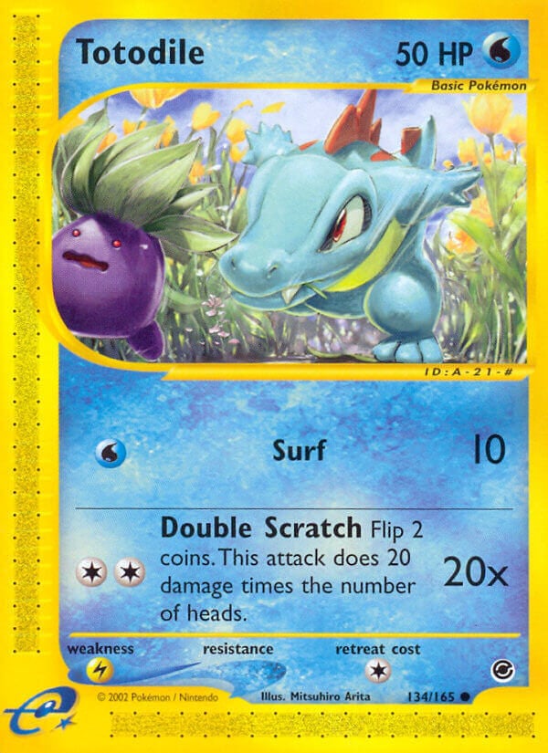 totodile pokemon cards (081/111) [First Partner Pack]  Plug [Electric] x2 Retreat Cost Pokemon EX Hidden Legends Single