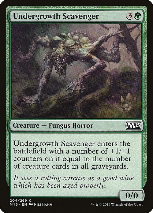 Undergrowth Scavenger Card Front