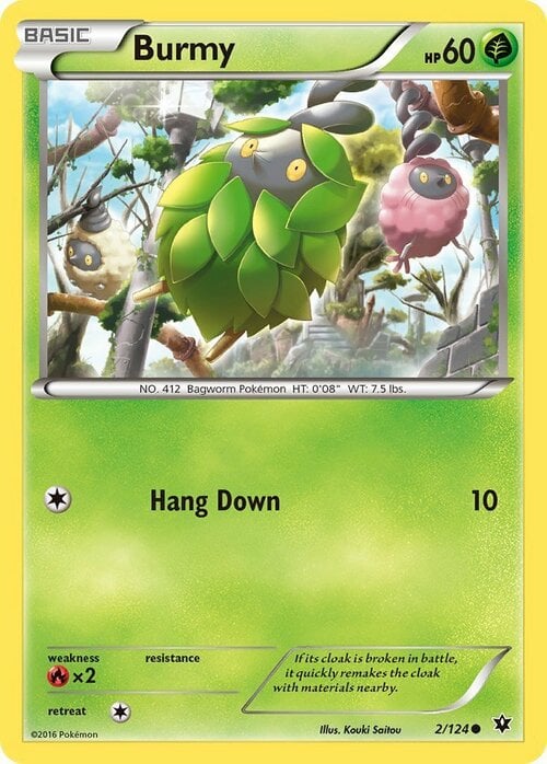 Burmy [Hang Down] Card Front