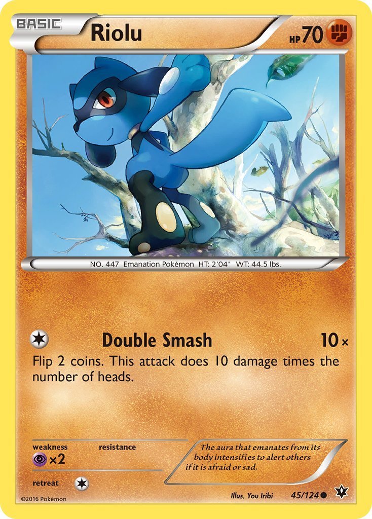 pokemon riolu card HS Unleashed Single Card Common 60/95 – Evolves from null Type 2019 Pokemon Hidden Fates SV21