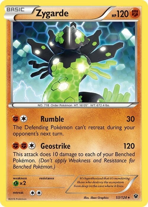 Zygarde Card Front