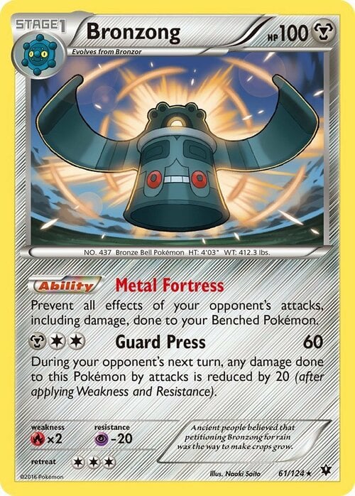 Bronzong Card Front