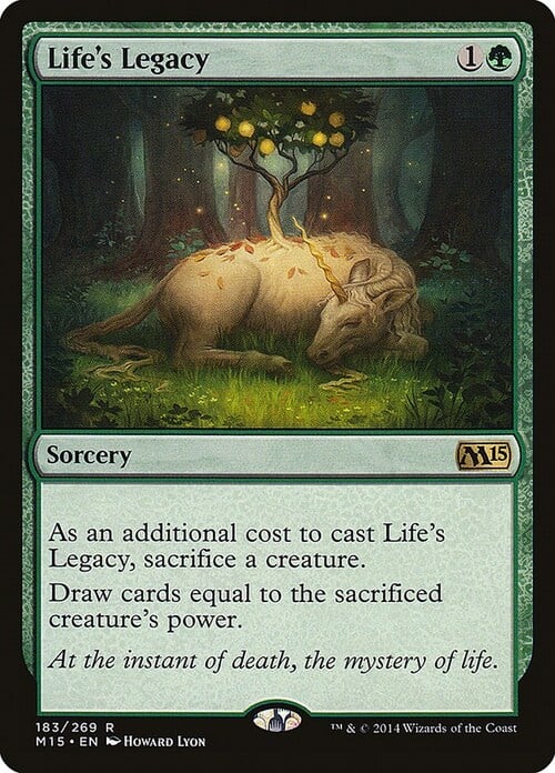 Life's Legacy Card Front