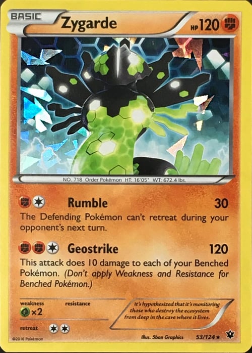Zygarde Card Front