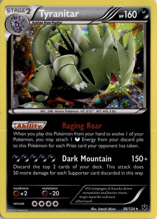 Tyranitar Card Front