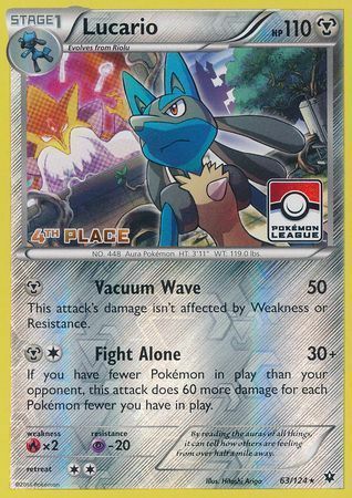 Lucario [Vacuum Wave | Fight Alone] Card Front