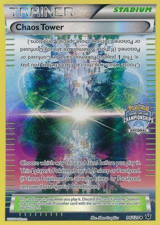 Chaos Tower Card Front