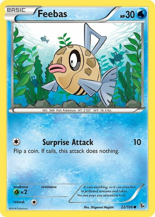 Feebas Card Front