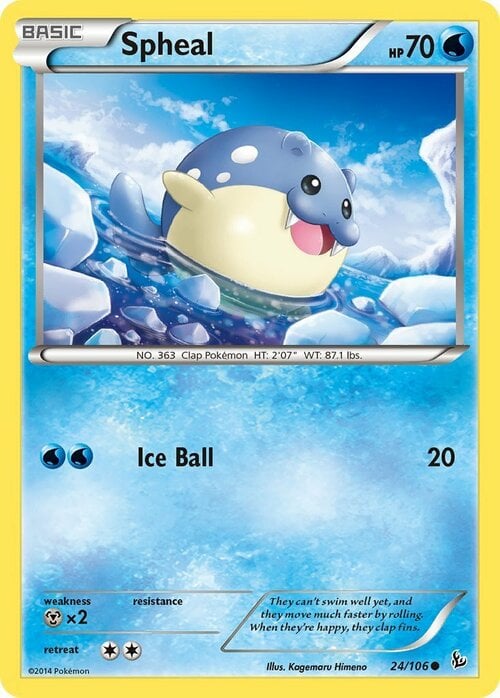 Spheal Card Front