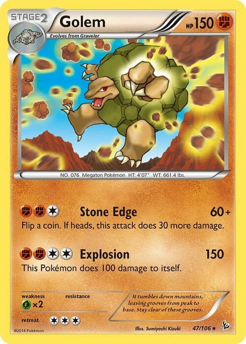 Golem Card Front