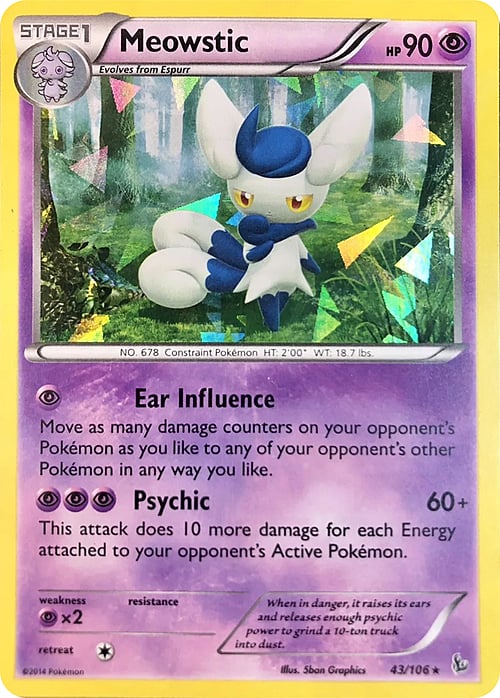 Meowstic Card Front
