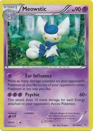 Meowstic Card Front