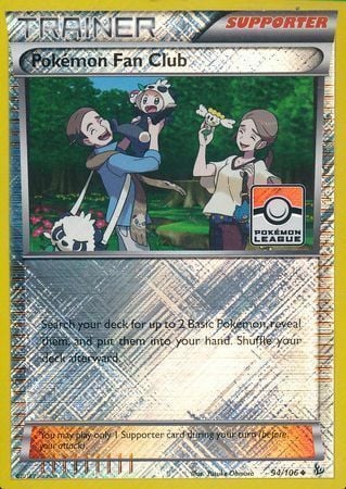 Pokémon Fan Club Card Front