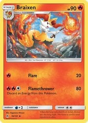 Braixen [Flare | Flamethrower]