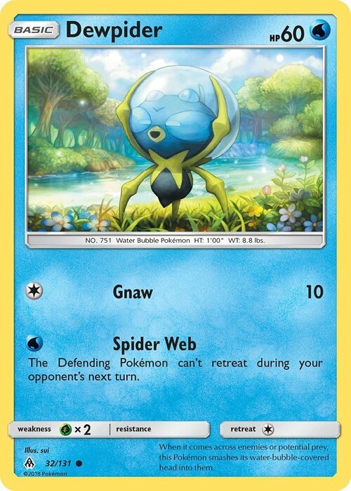 Dewpider [Gnaw | Spider Web] Card Front
