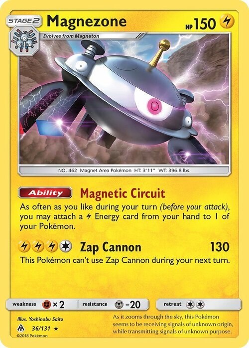 Magnezone [Magnetic Circuit | Zap Cannon] Frente