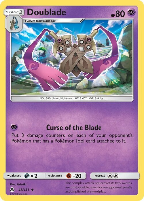 Doublade [Curse of the Blade] Card Front