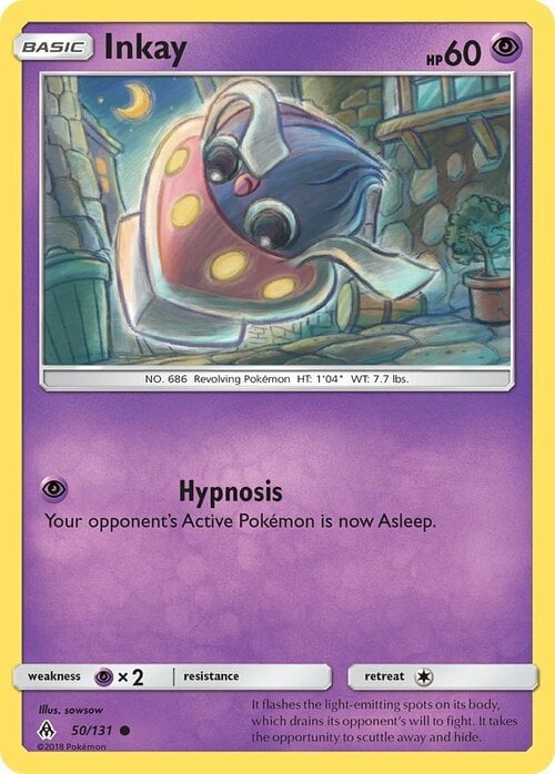 Inkay [Hypnosis] Card Front