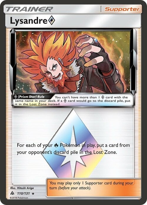 Lysandre ◇ Prism Star Card Front