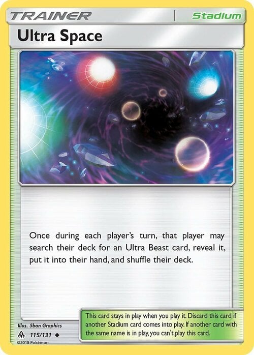 Ultra Space Card Front