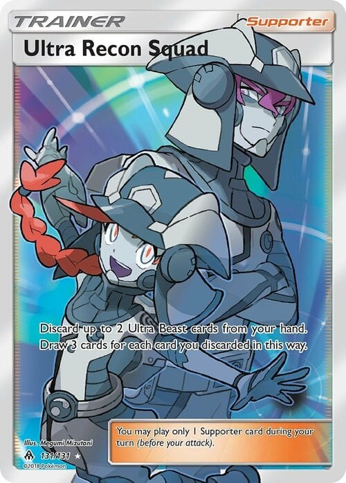 Ultra Recon Squad Card Front