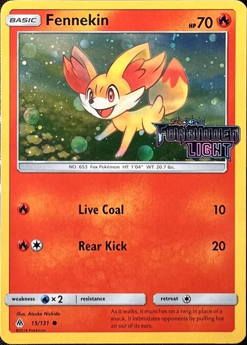 Fennekin Card Front
