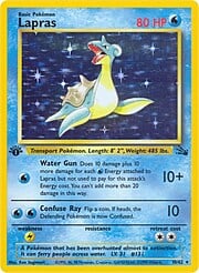 Lapras [Pistola Agua | Rayo Confuso]