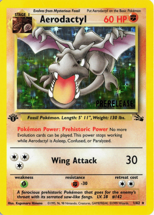 Aerodactyl Card Front