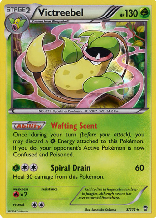 Victreebel Card Front