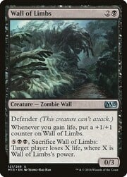 Wall of Limbs 121