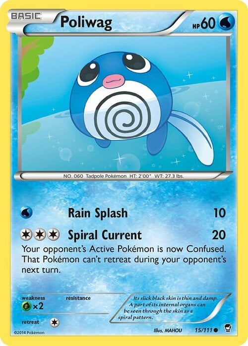 Poliwag Card Front
