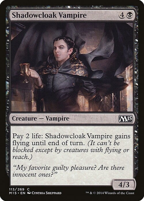 Shadowcloak Vampire Card Front