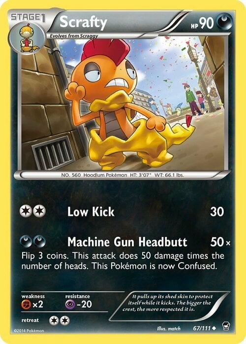 Scrafty Card Front