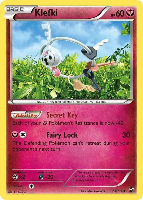 Klefki Card Front