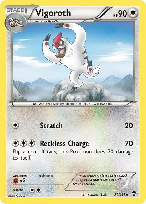 Vigoroth Card Front