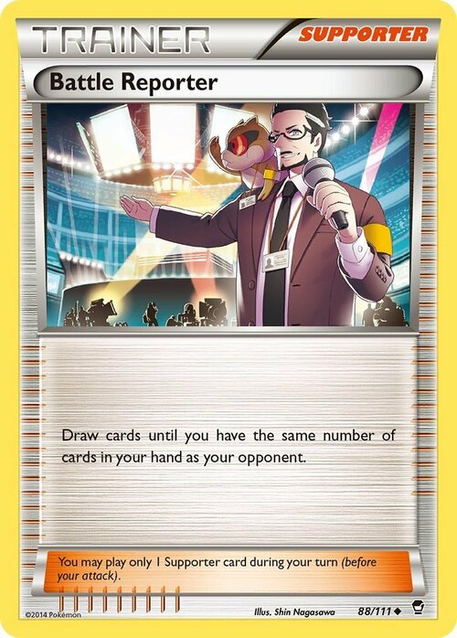 Battle Reporter Card Front