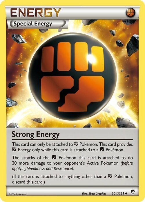Strong Energy Card Front