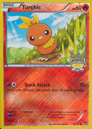 Torchic Card Front