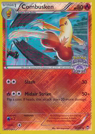 Combusken Card Front
