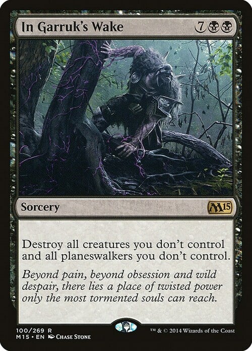 In Garruk's Wake Card Front