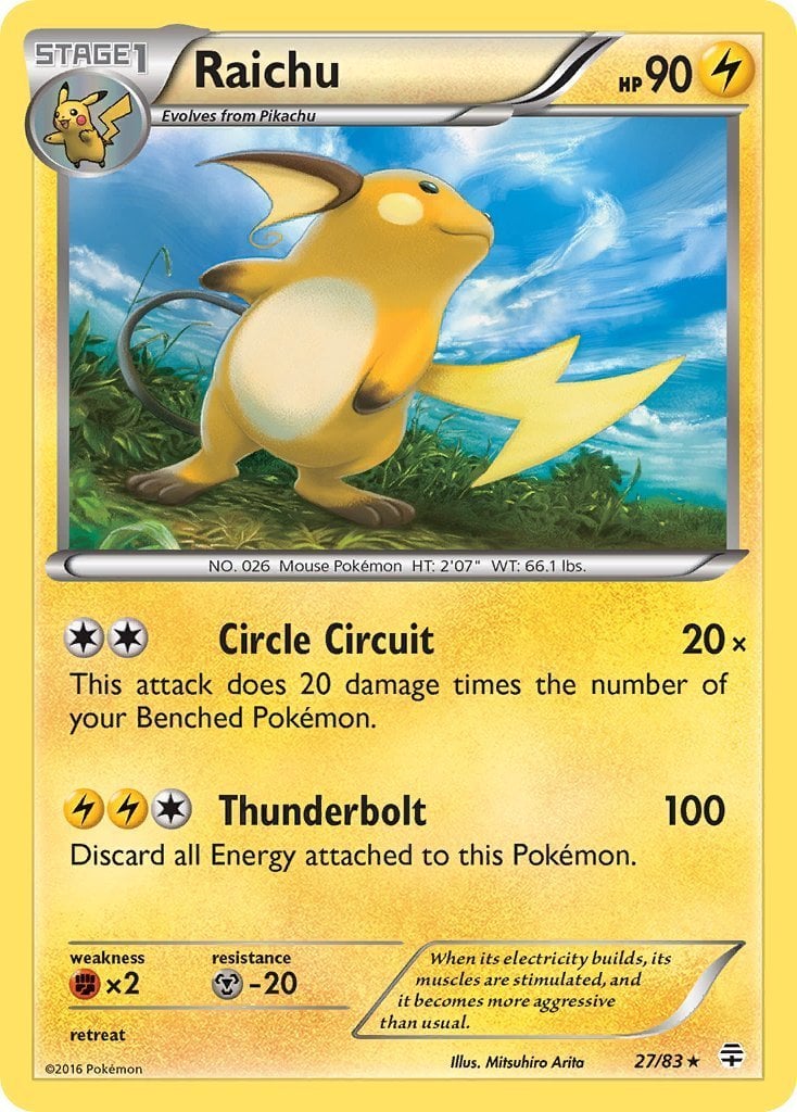 Raichu Generations | Pokmon | CardTrader