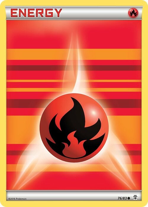 Fire Energy Card Front