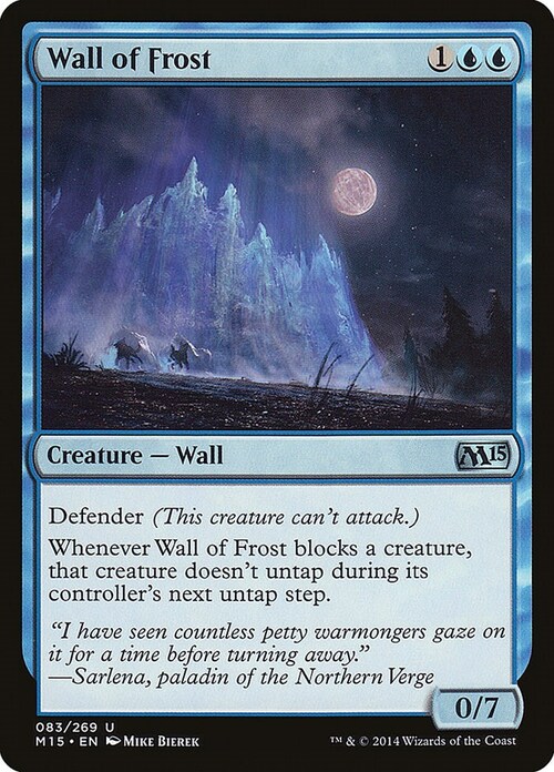 Wall of Frost Card Front