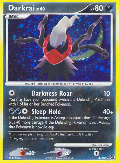 Darkrai Lv.40 Card Front