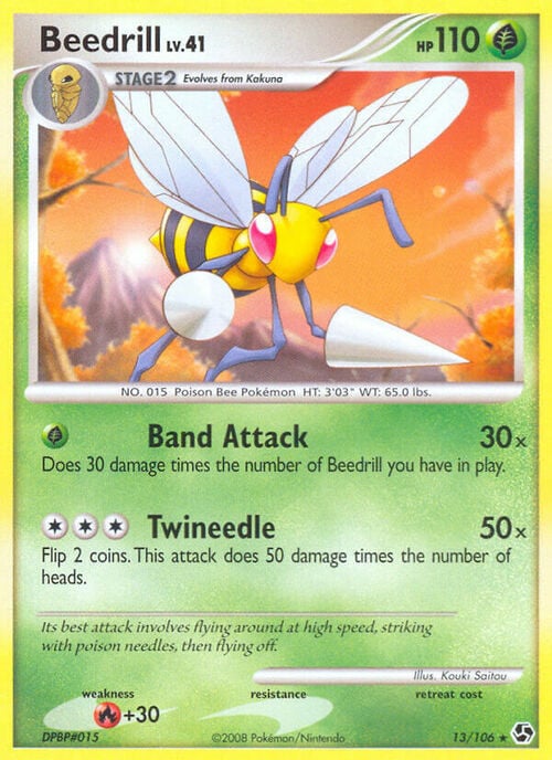 Beedrill Lv.41 Card Front