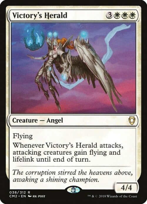 Victory's Herald Card Front